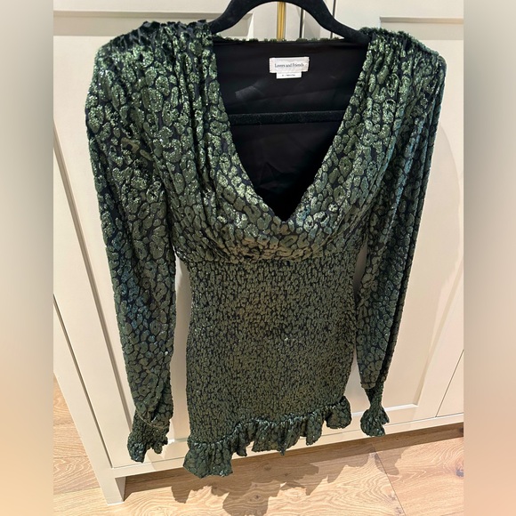 NEW Lovers and Friends Edith mini dress XS - Picture 2 of 8